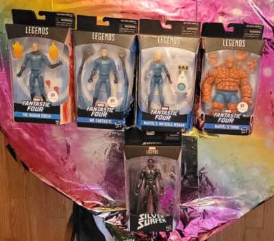Marvel Legends Fantastic Four Walgreens Exclusive 5 Figure Lot HTF Rare