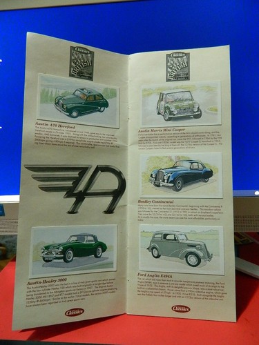 Popular Classics THE BEST OF BRITISH CIGARETTE CARD COLLECTION FULL SET - CARS - Picture 5 of 11