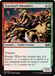 Scuzzback Marauders - Foil x1 - Ultimate Masters - NM-Mint, English - Ultimate M