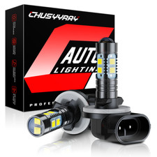 Pair 881 Led Fog Light Bulb 6000k White Drl Driving Lamp For Kia Soul 2010 2011 Pair 881 Led Fog Light Bulb 6000k White Drl Driving Lamp For Kia Soul 2010 2011