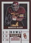 2017 Panini Contenders Draft Picks Marcus Allen #69