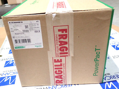 New Square D MJA36800E10 3 Pole 800 Amp 600 Volt 65kA I-line Circuit Breaker
