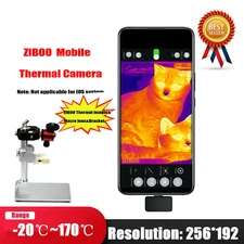 ZIBOO ZP2 + Holder Thermal Infrared Thermal Imager Camera Thermometer ✦KD