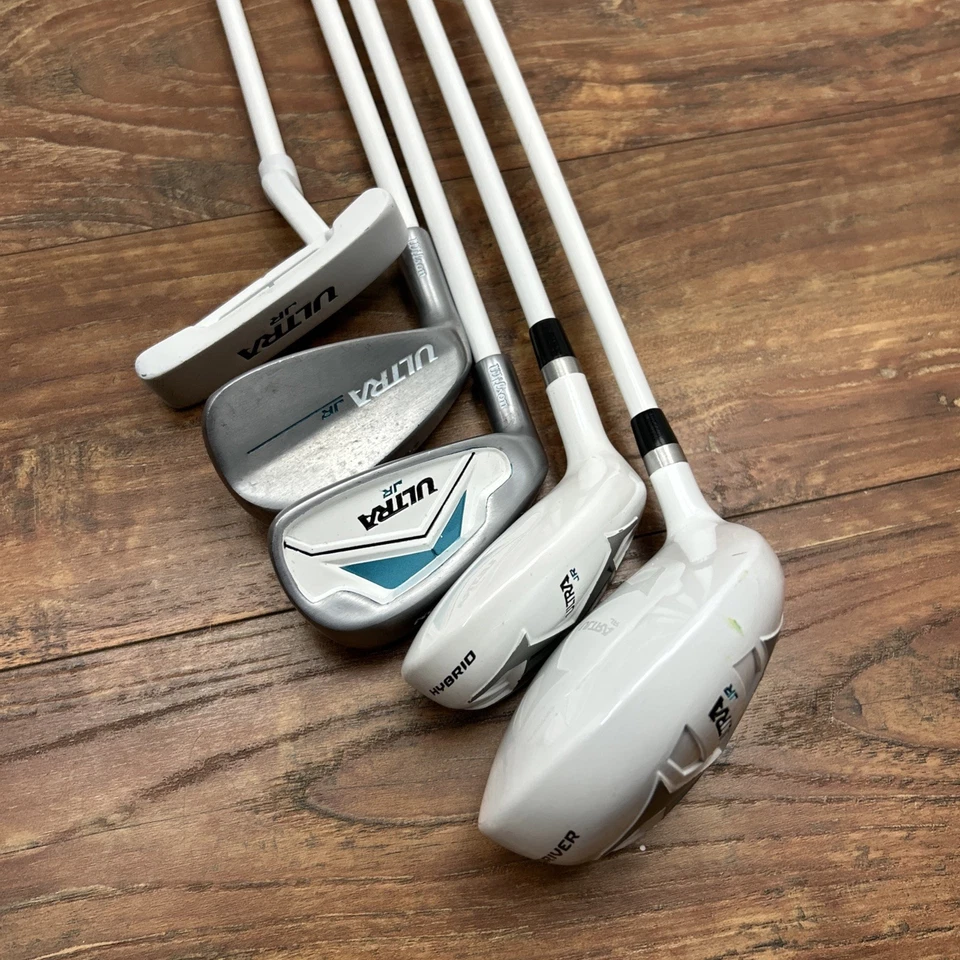Wilson Ultra Jr. Golf Club Set Graphite Junior Flex Driver Hybrid Iron Left Hand - Image 2 of 4