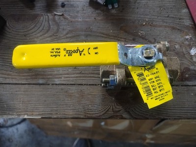 Apollo Valves 8210401 3/4'' Fnpt Bronze Ball Valve Inline