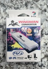 Brook Wingman FGC 2 Converter Video Game Controller Adapter PS5 PC USB Brand NEW