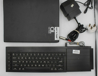Sinclair Vintage QL Computer & PSU D05 001609