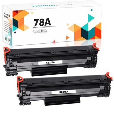 2-PK CE278A 78A Compatible Toner for HP LaserJet Pro P1606dn M1536dnf MFP MF4450