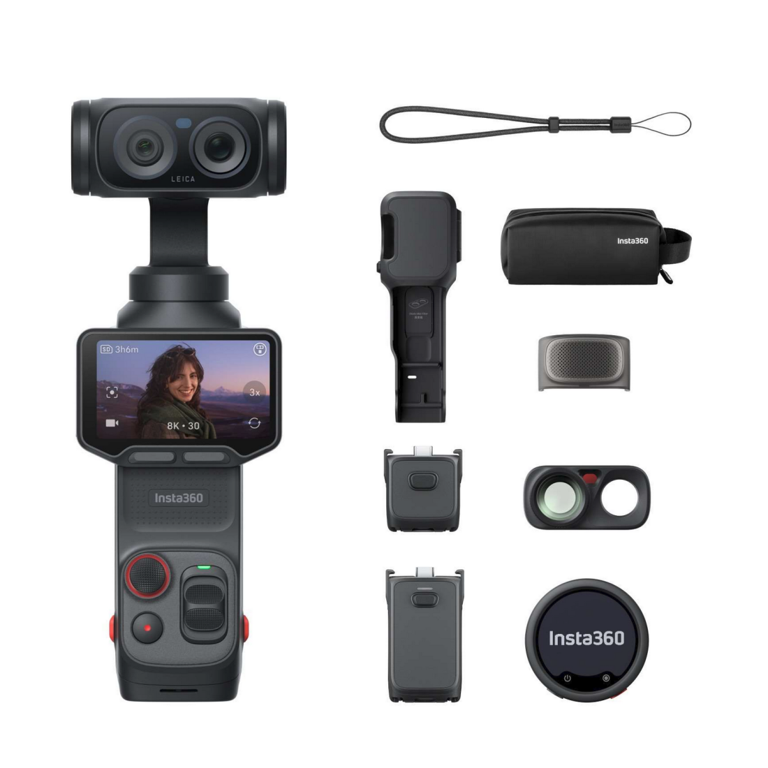 Insta360 Luna Ultra Creator Bundle Video Camera (Cosmic Black)