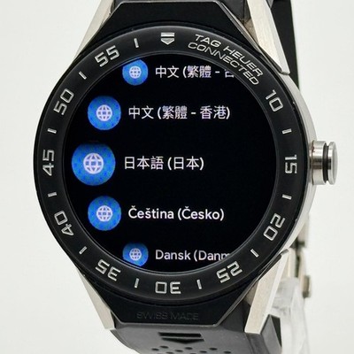 TAG HEUER Connected Modular Digital Dial Smartwatch Men From Japan