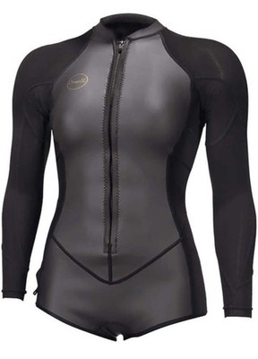 O'Neill Bahia 2/1 Front-Zip Long-Sleeve Surf Suit - Women's Size 4 US 6 UK 34 EU