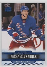 2017-18 Upper Deck Overtime Rookies Blue Foil Michael Grabner #149 2vh