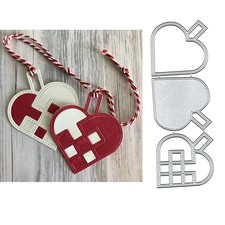 Hearts Tag Pendant Metal Dies Cutting Die Cuts, Hearts Tag Pendant Cutting Dies