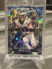 2024 Panini Prizm Cooper Dejean Green Cracked Ice Prismatic RC Eagles
