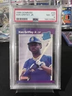 1989 KEN GRIFFEY JR. DONRUSS RATED ROOKIE #33 PSA NM - MT 8