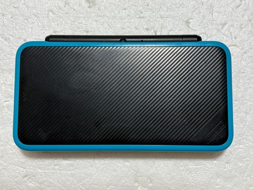 New Nintendo 2DS XL Black Turquoise Console Japanese with Original Box - Picture 2 of 21