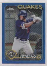 2024 Topps Pro Debut Chrome Blue Refractor 71/150 Joe Vetrano #PDC-110 pe8