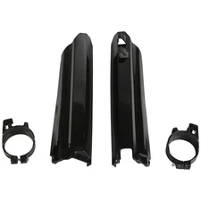 UFO Fork Guards Covers Protectors Black WR YZ 125 250 250F 400F 426F 450F 96-04