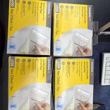 Medela Easy Pour Breastmilk Storage Bags 400 Count 7oz/210ml Disposable NEW