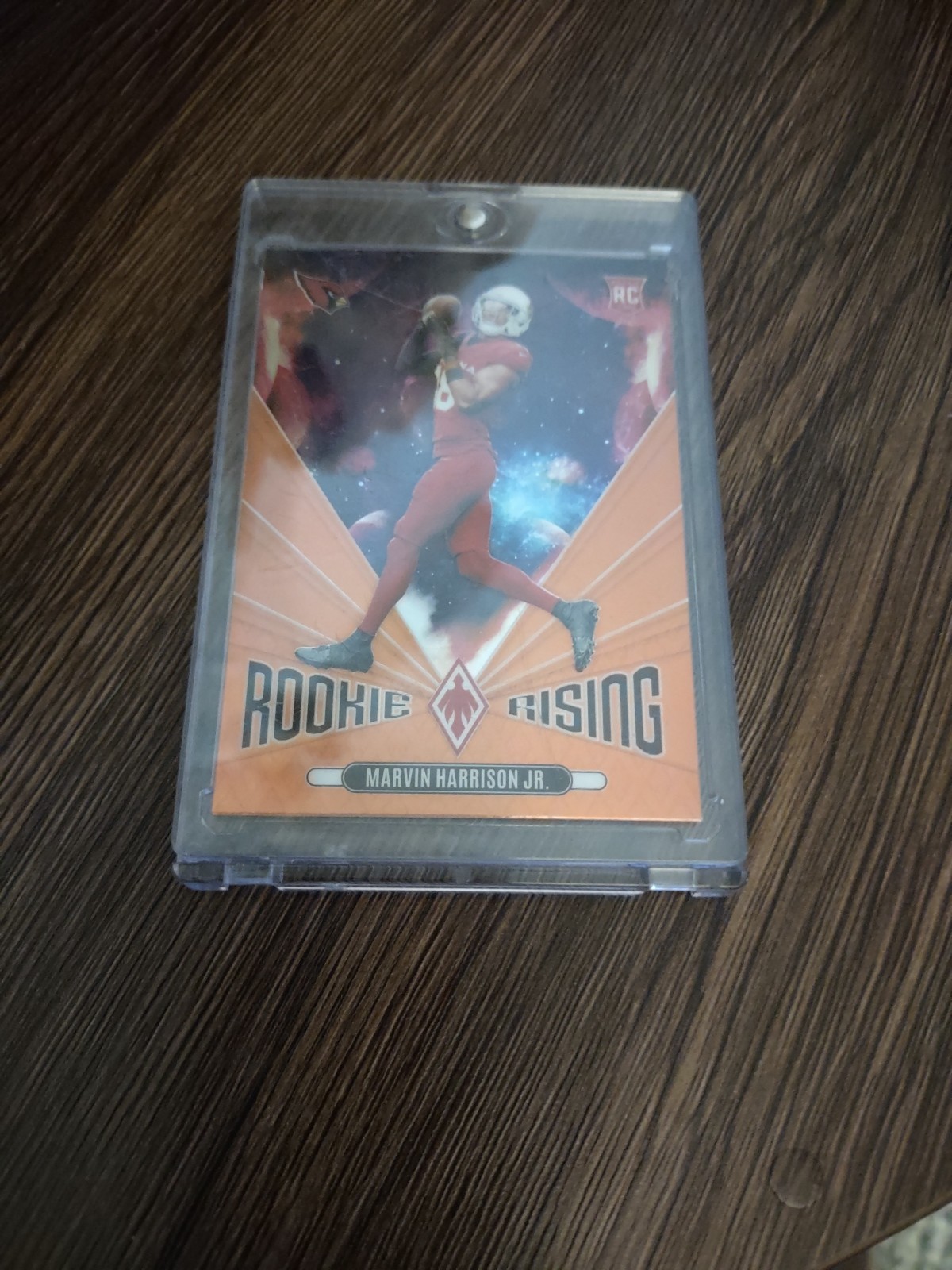 2024 Panini Phoenix - Rookie Rising Marvin Harrison Jr #RR-MHJ Orange Prizm (RC)