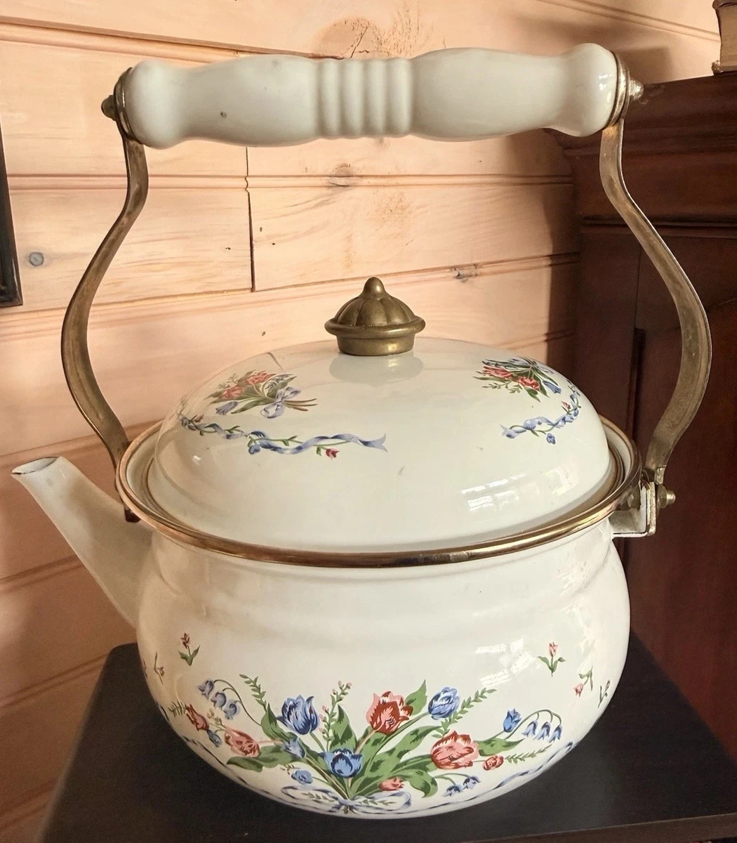 vintage porcelain tea kettle products for sale | eBay