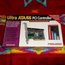 Digital Research Tech. Ultra ATA/66 PCI Controller Card New In Sealed Box