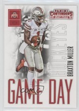 2016 Panini Contenders Draft Picks Game Day Tickets Braxton Miller #38 2f4