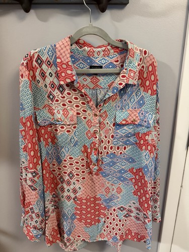 TALBOTS WONDERFUL NOTHING MATCHES BIG TUNIC XL