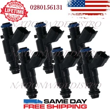 6x OEM Bosch Fuel Injectors for 2004 2005 2006 Cadillac CTS 3.6L V6 0280156131