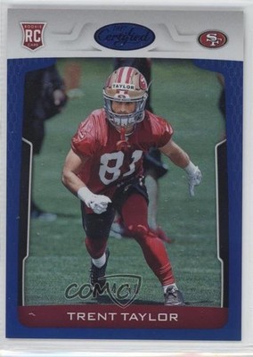 2017 Certified Rookies Mirror Blue 34/50 Trent Taylor #149 Rookie RC 5o1