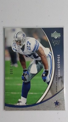 2004 Upper Deck Sweet Spot - Eddie George #26 Silver /100