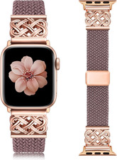 Braided Magnetic Band Compatible with Apple Watch Bands 38/40/41/42/44/45/46/49M