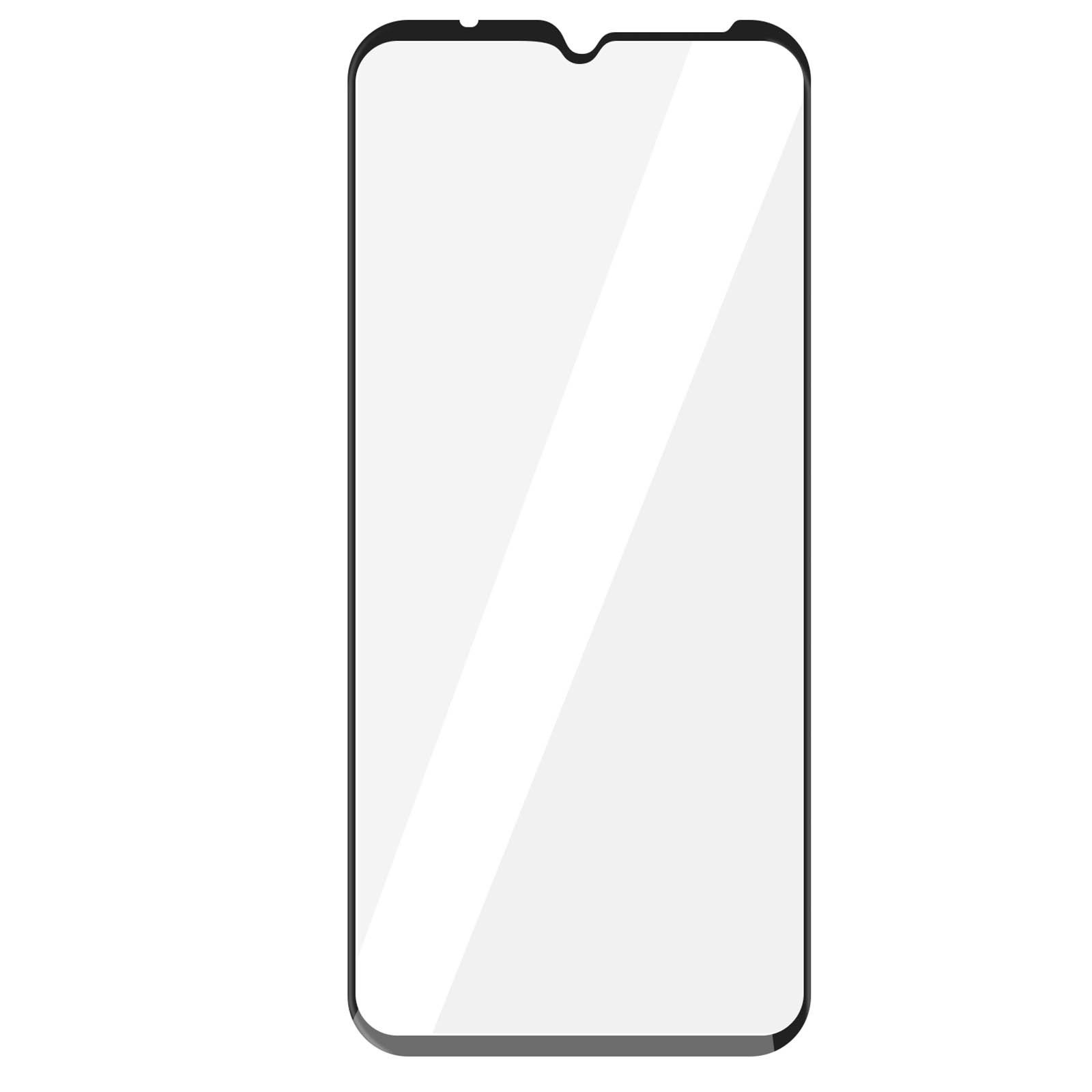 Verre trempé Oppo A17 anti rayure avec protection écran totale noire pour éviter la casse