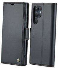 Samsung Galaxy S22 Ultra Wallet Case with RFID Blocking, Galaxy S22 Ultra