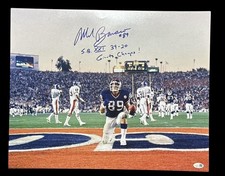 MARK BAVARO SIGNED AUTO NEW YORK GIANTS 16X20 PHOTO w/ JSA CERT