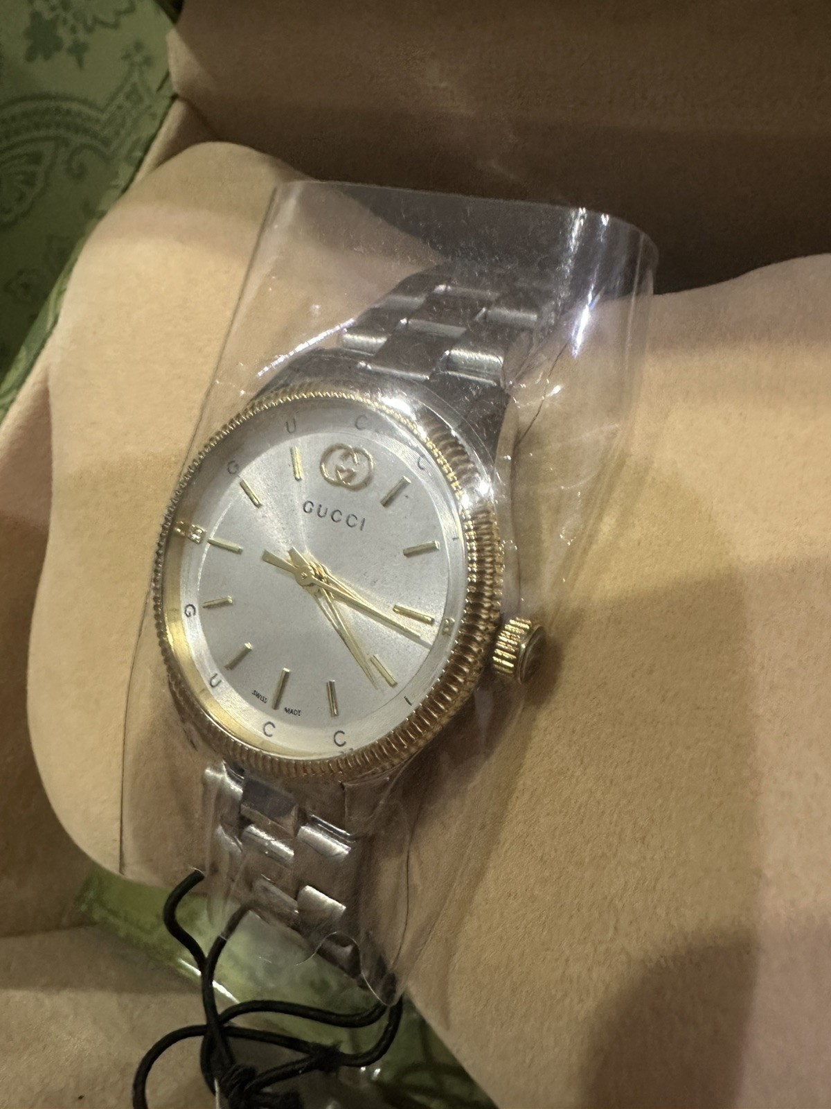 womens gucci watch silver & gold thumbnail 4