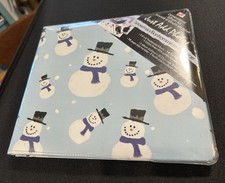 DIMENSIONAL ALBUM KIT, SNOWMAN 8X8 JUST ADD PHOTOS Scrapbook, ready to use