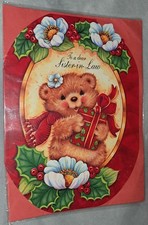 LARGE SISTER IN LAW CHRISTMAS CARD - TO A DEAR SISTER IN LAW - NEW