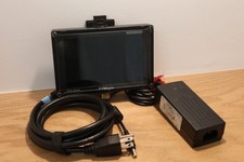 TV Logic VFM-056W 5.6" On Board Monitor w/AC Supply Hood