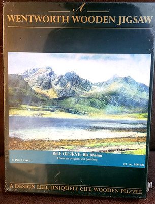 Wentworth Wooden Jigsaw Puzzle Isle of Skye: Bla Bheim 100 Pieces New Cello Seal