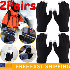 USB Heated Gloves Winter Warm Touchscreen Hand Warmer Windproof for Men Women
