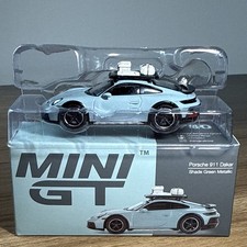 1:64 Mini GT #780 Porsche 911 Dakar Shade Green Metallic With Original Box