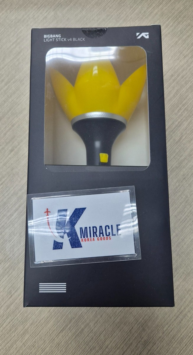 BIGBANG Official Light Stick Ver.4 / Black / Kpop Concert Fan