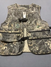 Mossy Oak Super Elite II Turkey Hunting Vest Seat Cargo Men's M-L Tree Camo