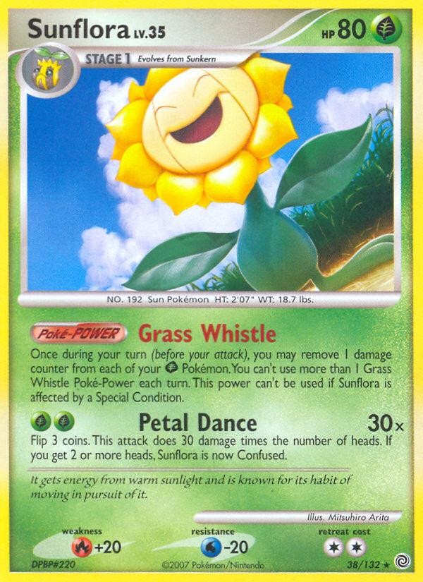 Pokemon Sunflora (38/141) Secret Wonders LP