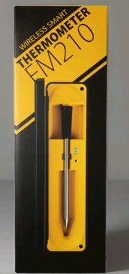  Wireless Smart Meat Thermometer. FM 210 Bluetooth. Rechargeable.