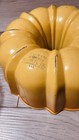 Nordic Ware Bundt Fluted Tube Pan 12 Cup Non-Stick Aluminum, Yellow — photo 3