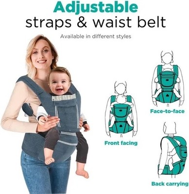 **NEW** Apolla PREMIUM Ergonomic Baby Carrier with Hip Seat   Newborn to Toddler