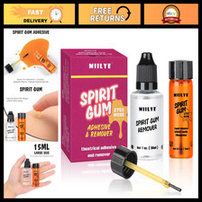 Professional Spirit Gum Adhesive  Remover 15ml - Cosmetic Glue for Makeup, Pros