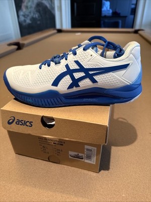 Asics Gel Resolution 8 - Mens 6.5 - 1041A345-960 White Tuna Blue